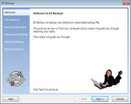 EZ Backup Windows Live Messenger Basic screenshot